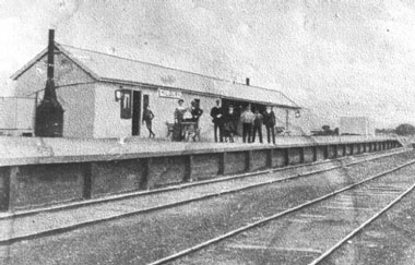 Mildura Railway Station circa 1907